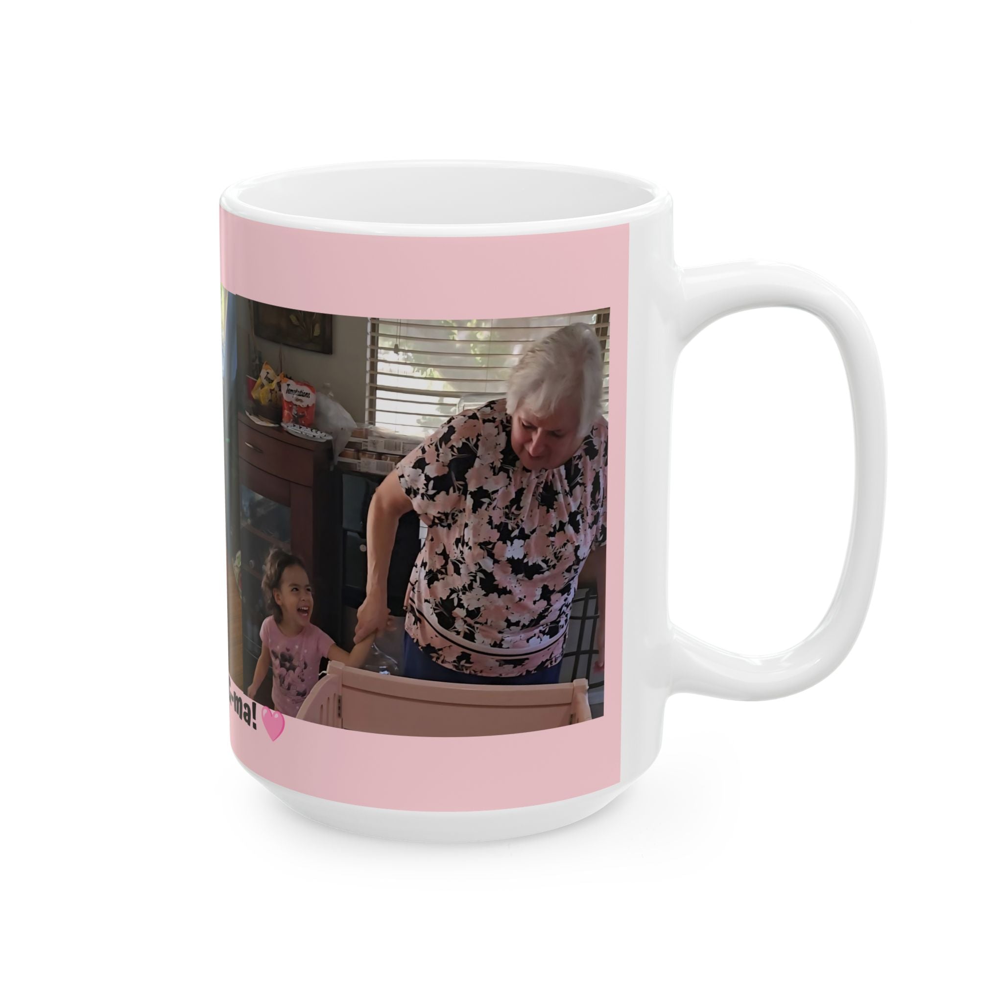 Gma Ceramic Mug, (15oz)